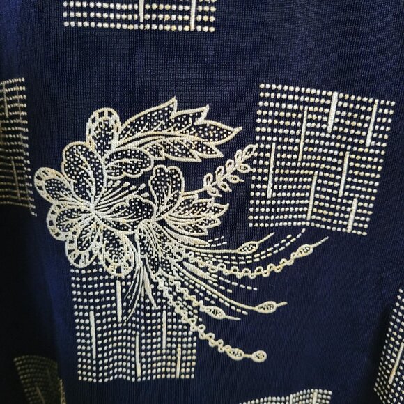 Formal Party Jacket R & M Richards by Karen Wong Chic Draped Open Coat - Picture 6 of 6